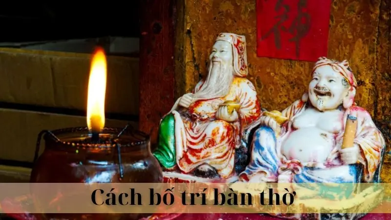 Bố trí phòng khách có bàn thờ 03