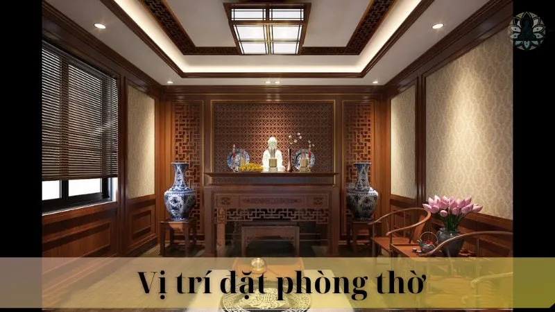 Bố trí phòng thờ 07