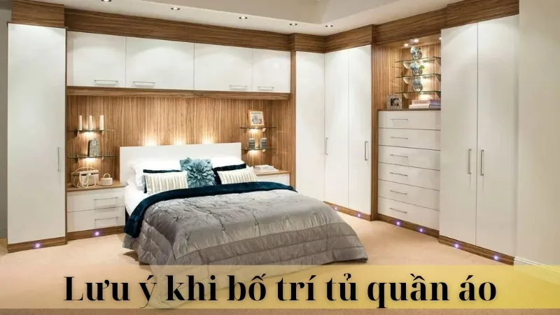 Bố trí tủ quần áo trong phòng ngủ 06