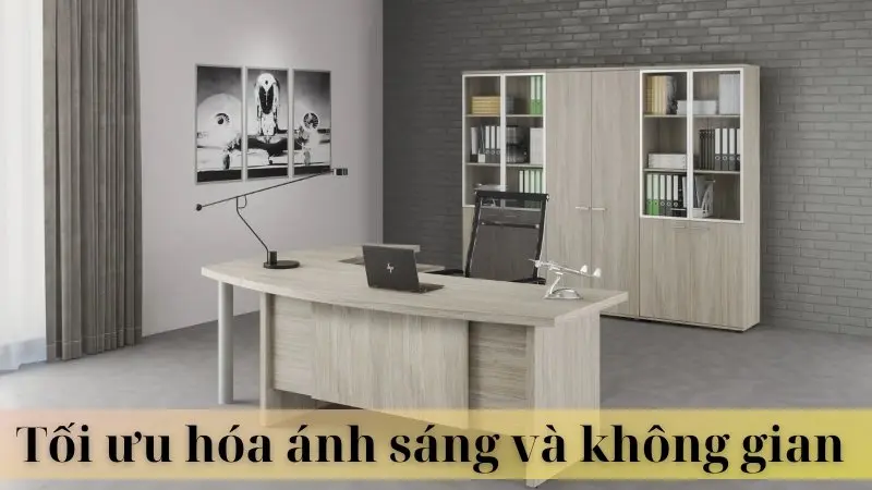 Cách bố trí phòng làm việc của lãnh đạo 05