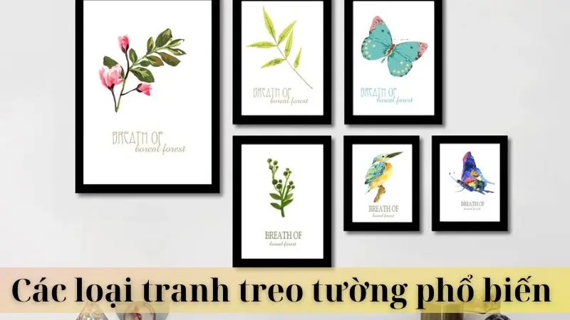 Cách bố trí tranh treo tường phòng khách 05