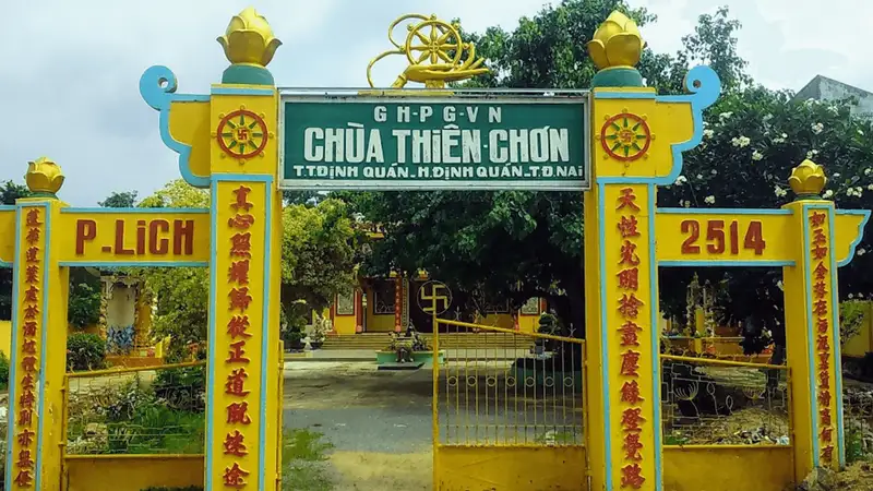 Quá trình phát triển chùa Thiên Chơn 2