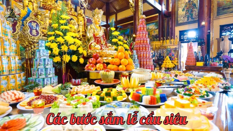 Các bước sắm lễ cầu siêu