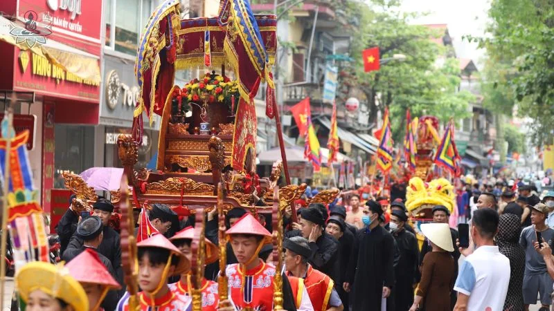 Lễ hội đặc sắc tại chùa Thầy  1