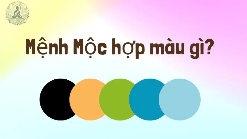 Mệnh Mộc hợp màu gì?