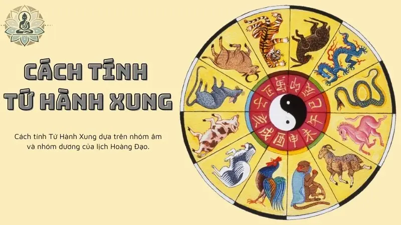 Cách tính tứ hành xung