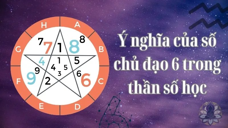 Ý nghĩa của số chủ đạo 6 trong thần số học