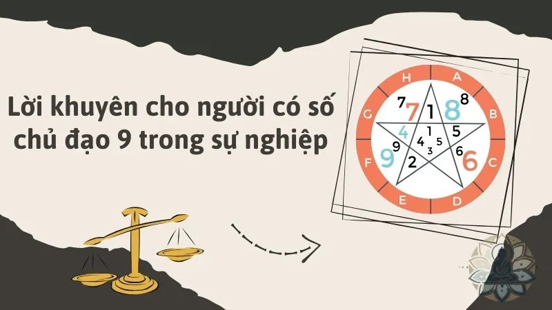 Lời khuyên cho người có số chủ đạo 9 trong sự nghiệp