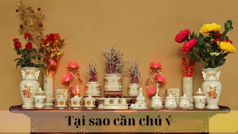 Những vị trí không nên đặt bàn thờ 02