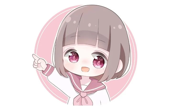 Đắm chìm trong thế giới ảnh anime nữ cute chibi lung linh đáng yêu