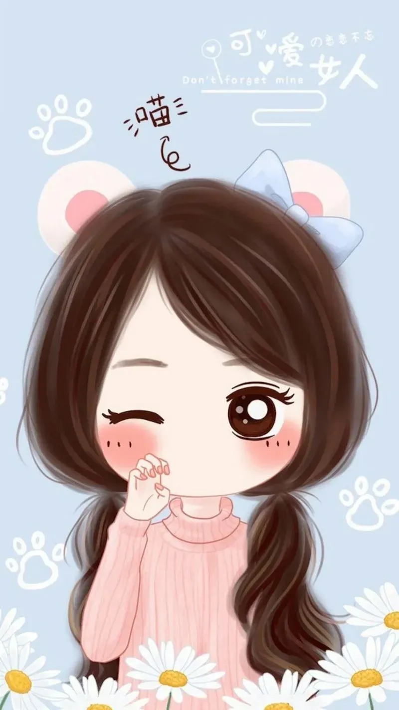 Ngắm nhìn hình ảnh chibi nữ cute cực dễ thương, đáng yêu khó cưỡng