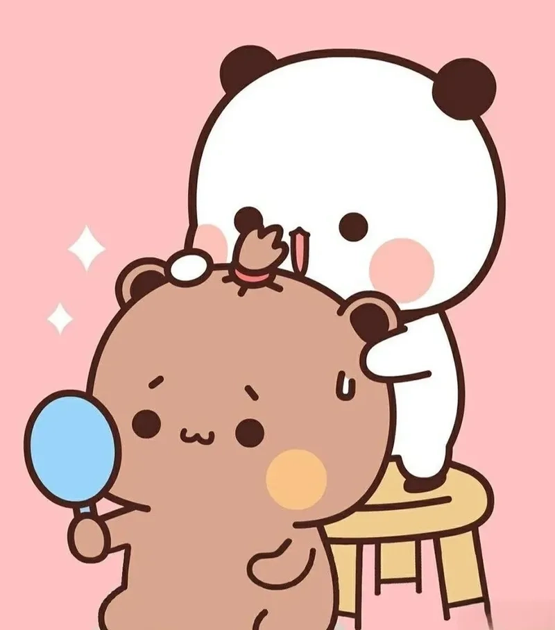 Ảnh gấu trắng We Bare Bears đẹp, phù hợp làm ảnh bìa hoặc hình nền