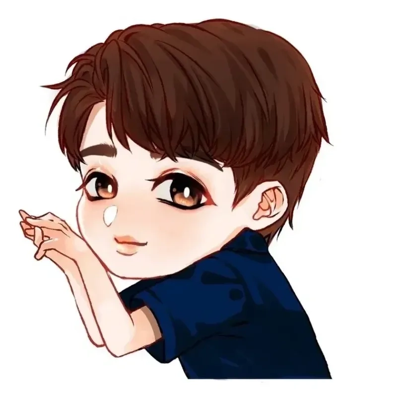 Avatar chibi nam nữ siêu dễ thương, hoàn hảo cho những cặp đôi đáng yêu