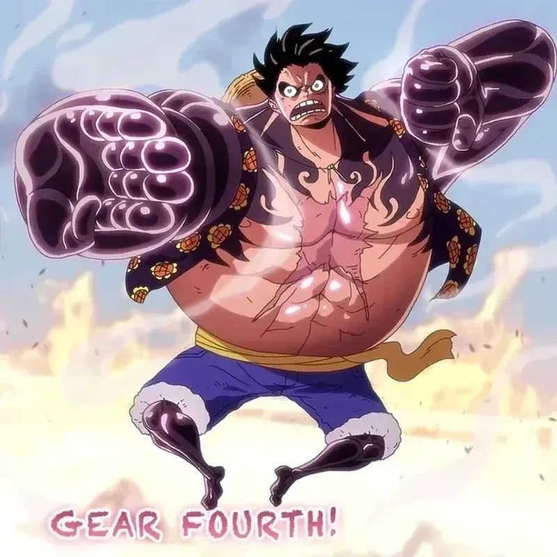 Hình nền Luffy Gear 5 Nika, mang đến sự mạnh mẽ và thần thoại, làm mới màn hình của bạn.