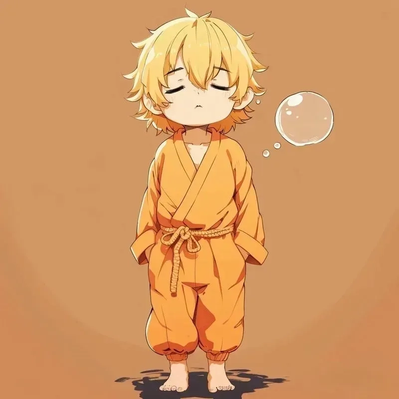 Mô hình Zenitsu chibi đẹp mắt, món quà tuyệt vời cho người hâm mộ Kimetsu Yaiba