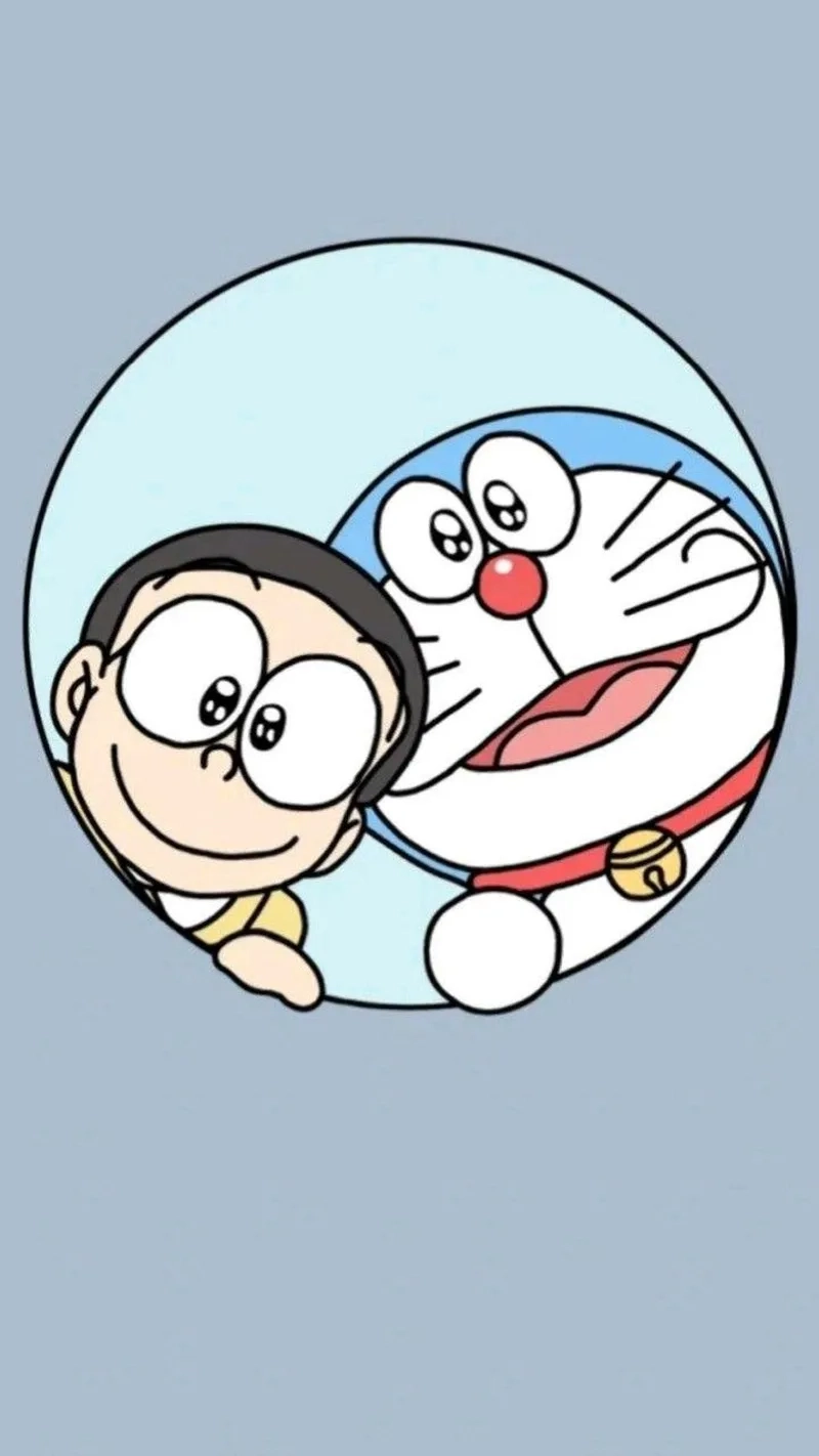 Đầy khác biệt trong hình Doraemon và Nobita ngầu