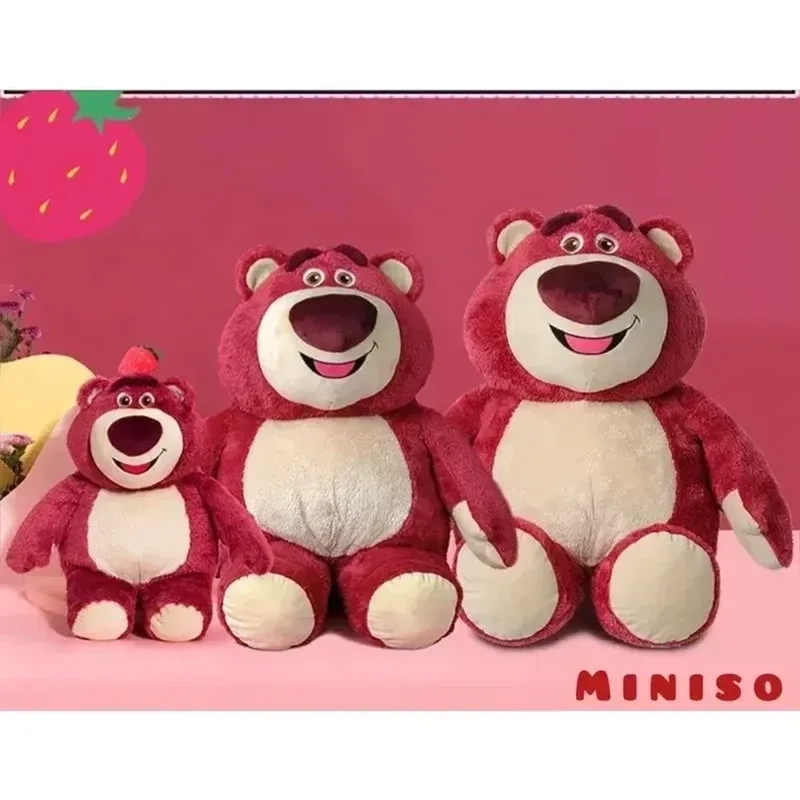 Gấu Lotso dâu bông cực cute, món quà yêu thích cho người hâm mộ hoạt hình