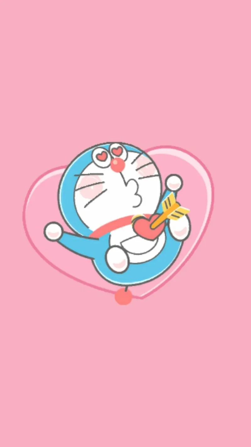 Đáng yêu và sinh động với hình nền điện thoại cute Doraemon