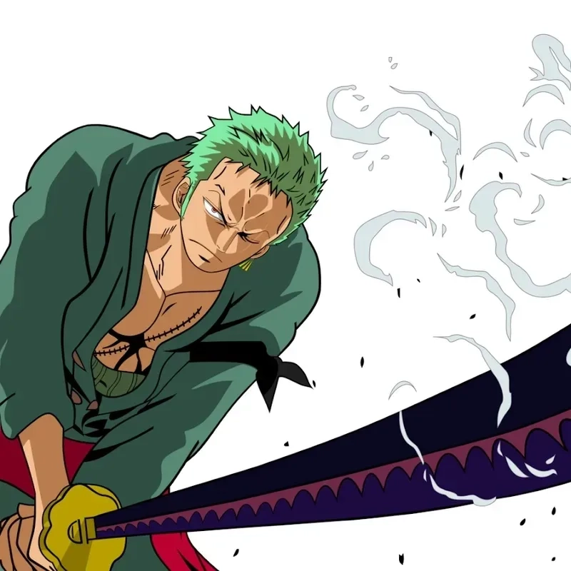 Hình ảnh sống động từ anime! Hình nền anime One Piece Zoro cực chất.