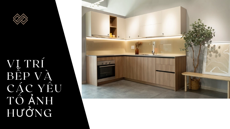 Sắp xếp vị trí bồn rửa và bếp nấu đúng cách trong bố trí phòng bếp