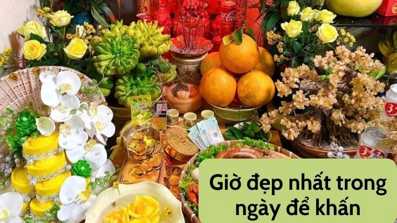 Giờ đẹp nhất trong ngày để khấn Thần Tài Thổ Địa tại nhà