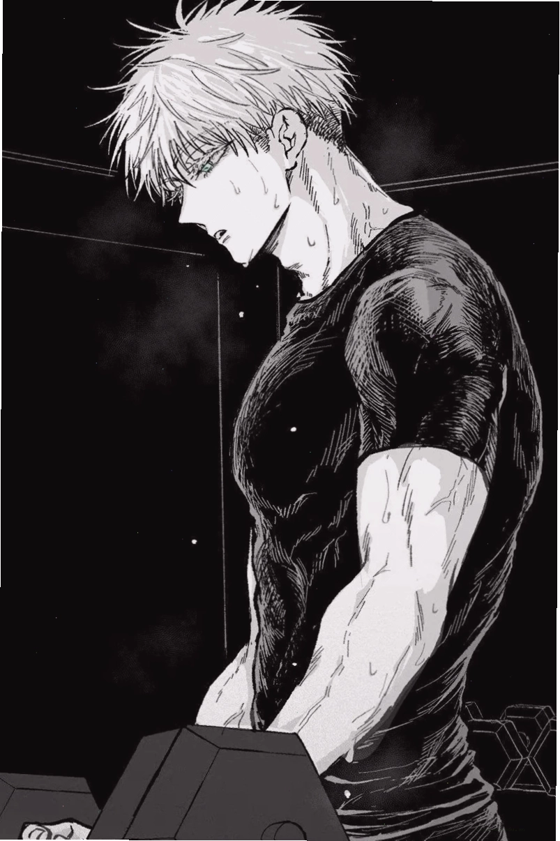 Ảnh anime nam đen trắng