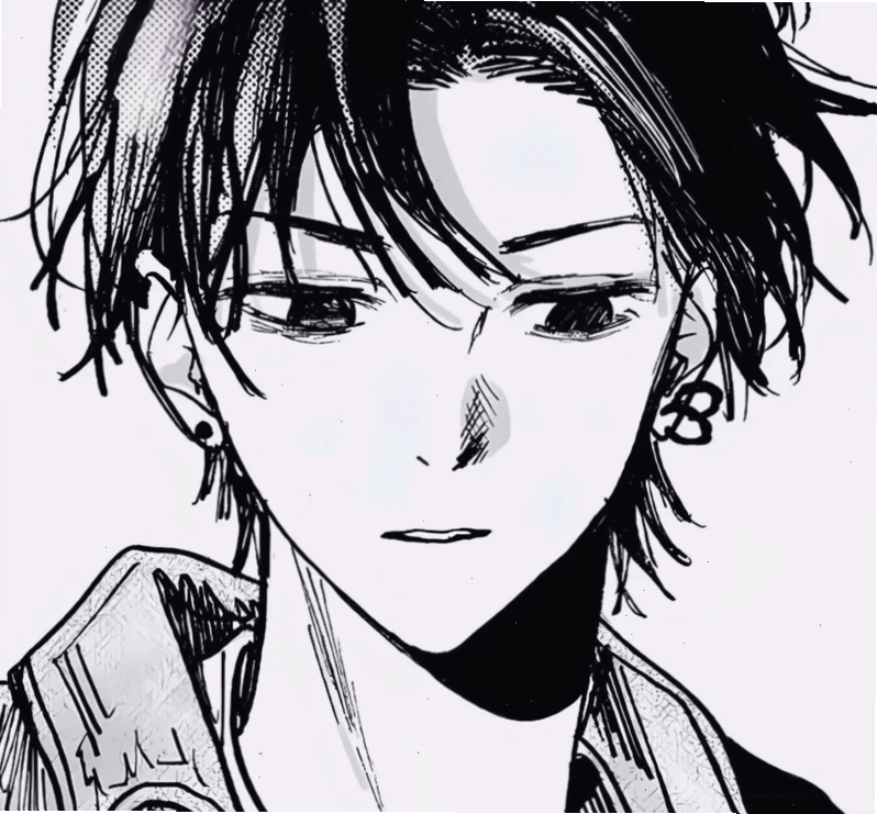 Ảnh anime nam đen trắng