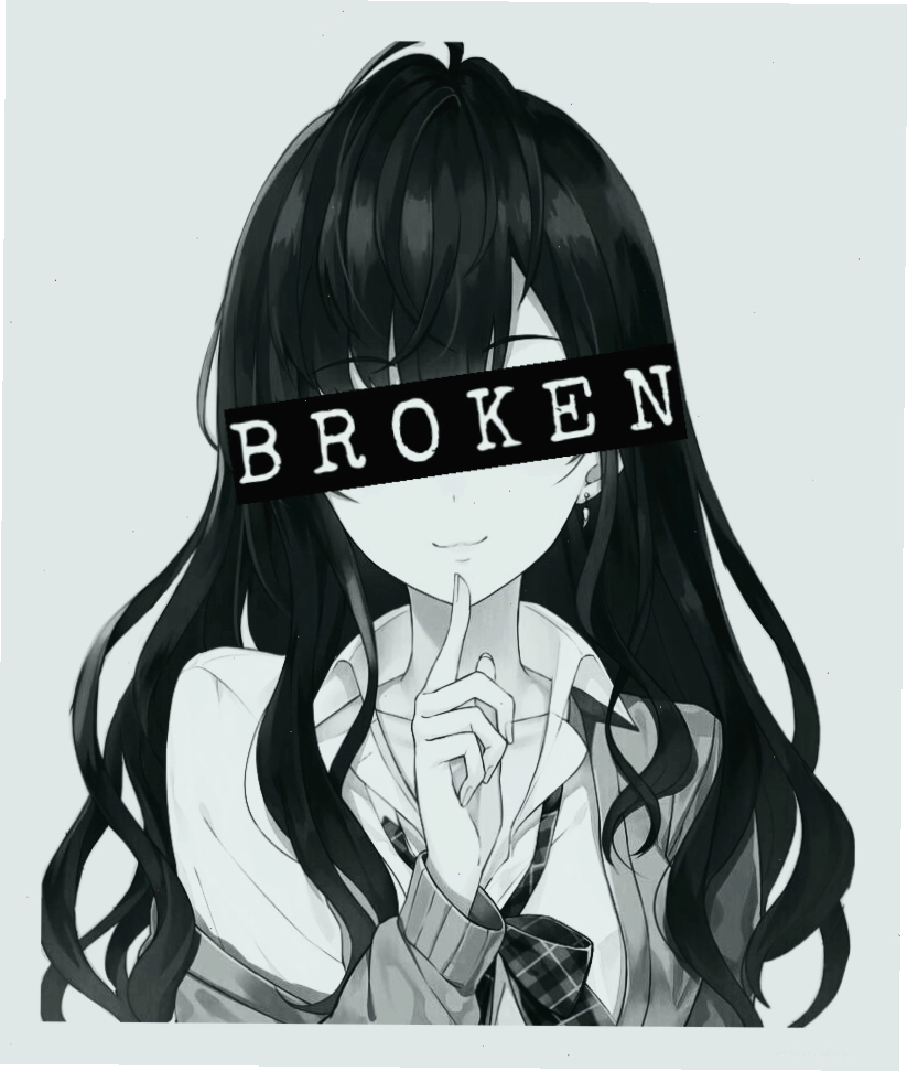 Ảnh anime trắng đen với bầu không khí bí ẩn và sâu thẳm