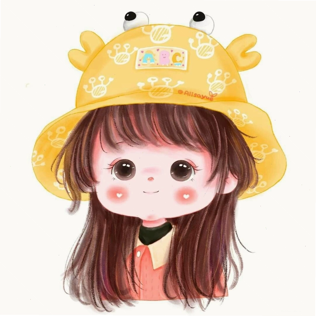 Ảnh avatar cute cho con gái dễ thương và đáng yêu
