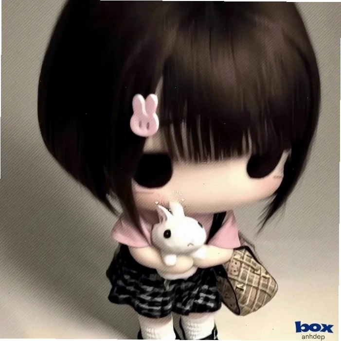Ảnh chibi chất lượng cao với đường nét tinh xảo