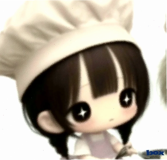 Ảnh đại diện chibi dễ thương phù hợp cho phái nữ