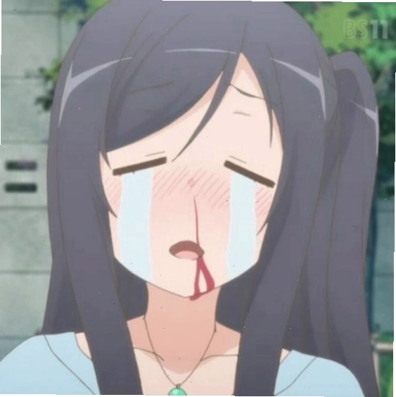 Ảnh meme anime xịt máu mũi