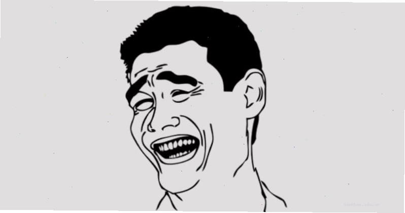 Ảnh meme hài hước với biểu cảm ngơ ngác