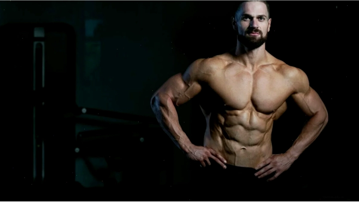 Ảnh trai đẹp sáu múi tập gym với cơ bụng nổi rõ