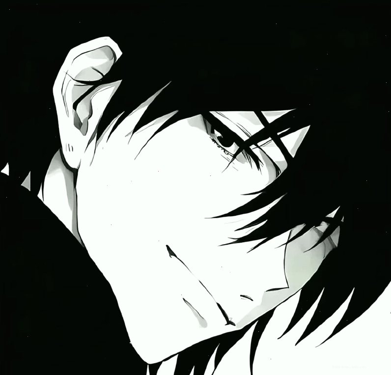 Anime boy ngầu với phong thái điềm tĩnh