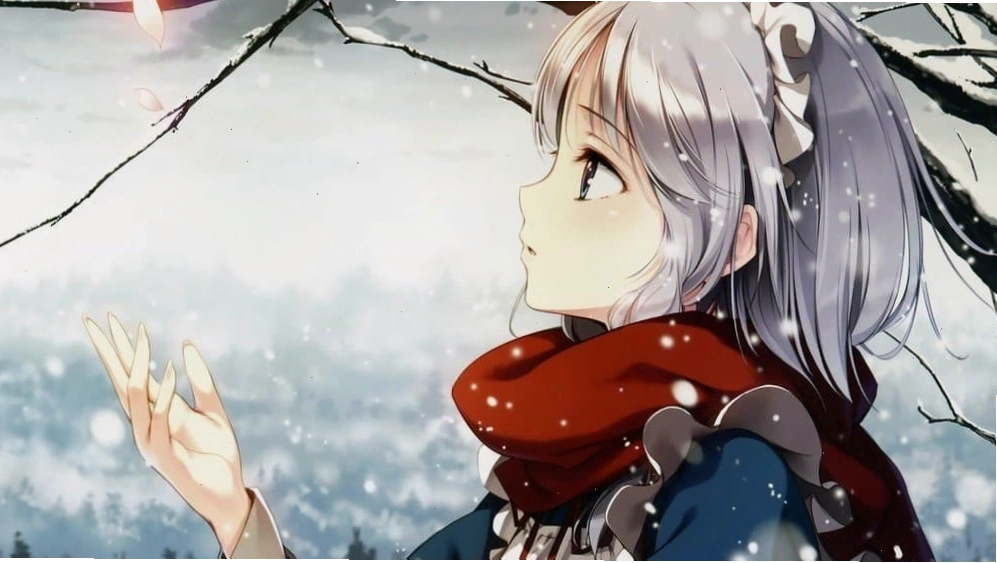 Anime nữ với vẻ ngoài lạnh lùng che giấu nỗi buồn