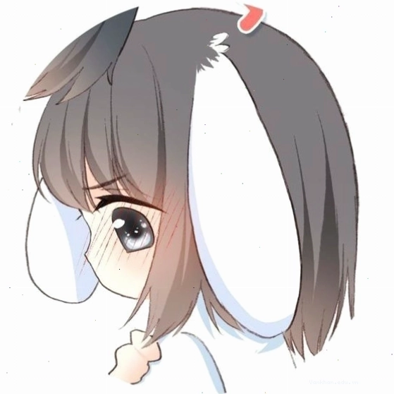 Avatar anime nữ phong cách Chibi cực kỳ đáng yêu