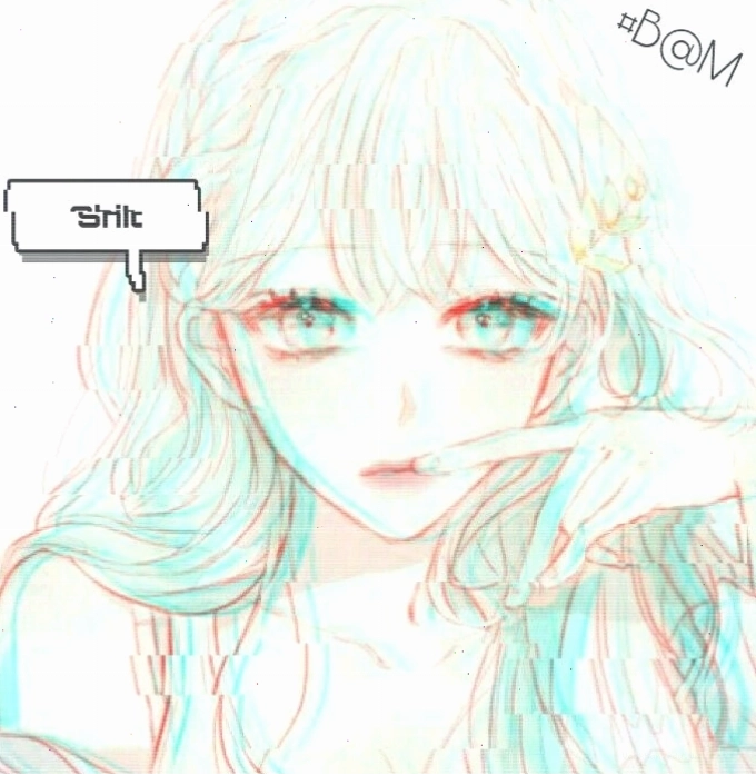 Avatar anime nữ vẽ theo phong cách màu nước đầy nghệ thuật