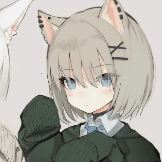 Avatar anime nữ với nụ cười tỏa nắng và đôi mắt long lanh