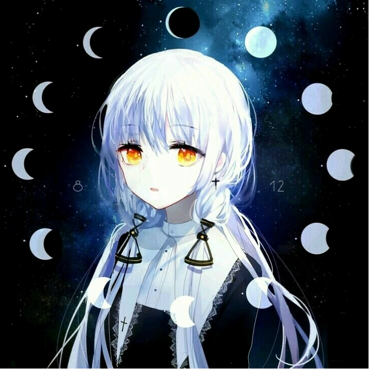 Avatar anime nữ với phong cách nghệ thuật độc đáo