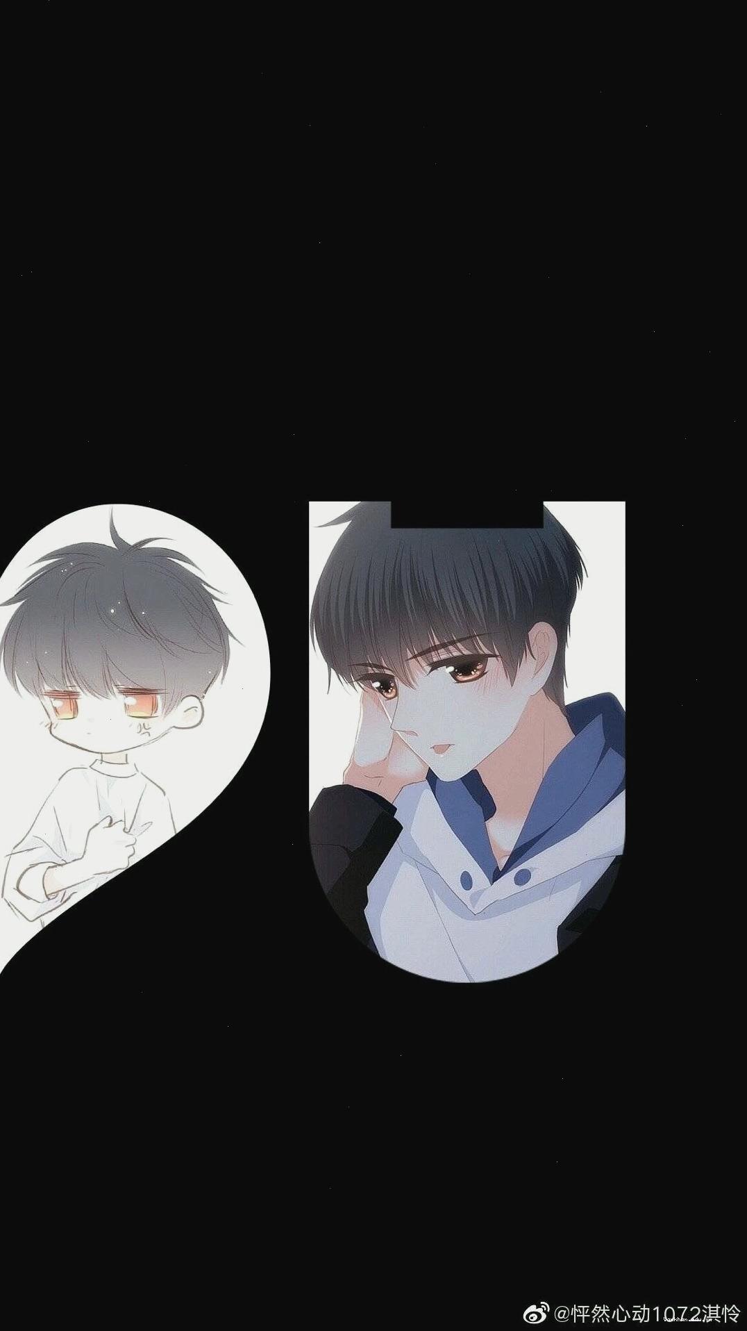 Avatar cặp anime anime chibi đáng yêu