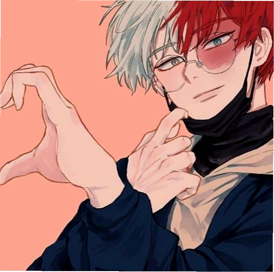 Avatar cặp anime rời ngầu với tông màu tối và đường nét mạnh mẽ