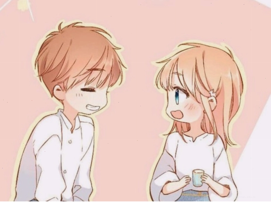 Avatar cặp anime rời phong cách ngầu với nhân vật nam nữ cá tính