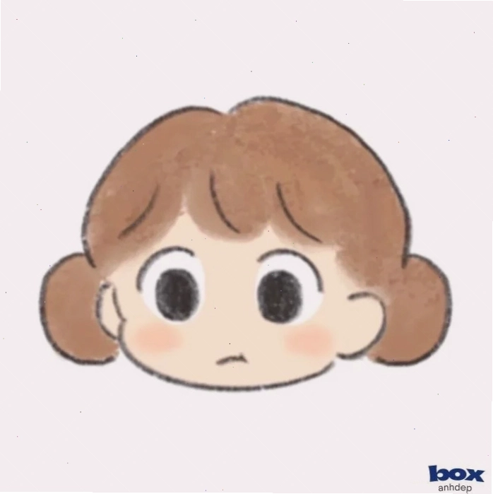 Avatar chibi hầm hố thể hiện sự mạnh mẽ