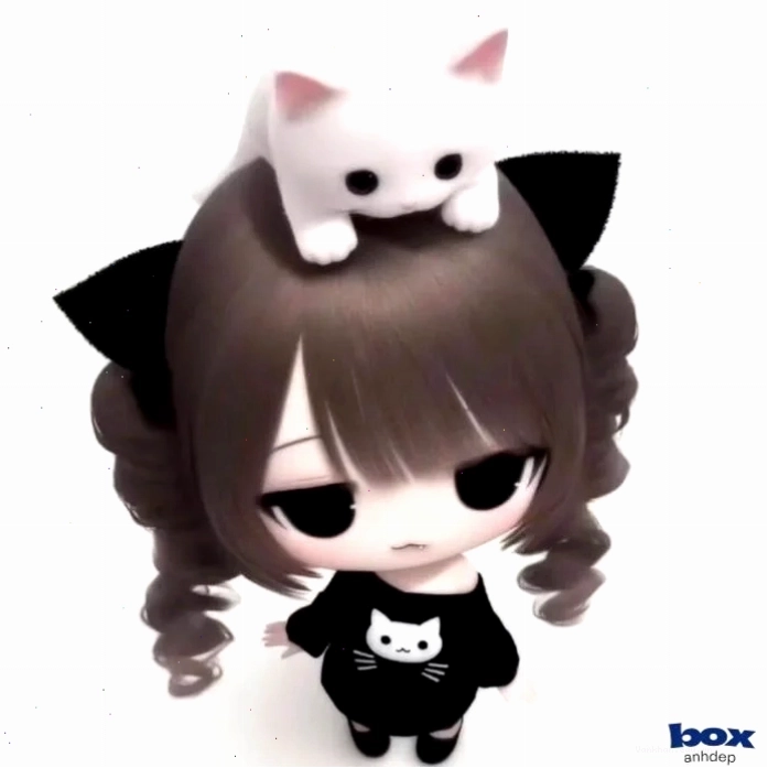 Avatar chibi loli đáng yêu với trang phục dễ thương
