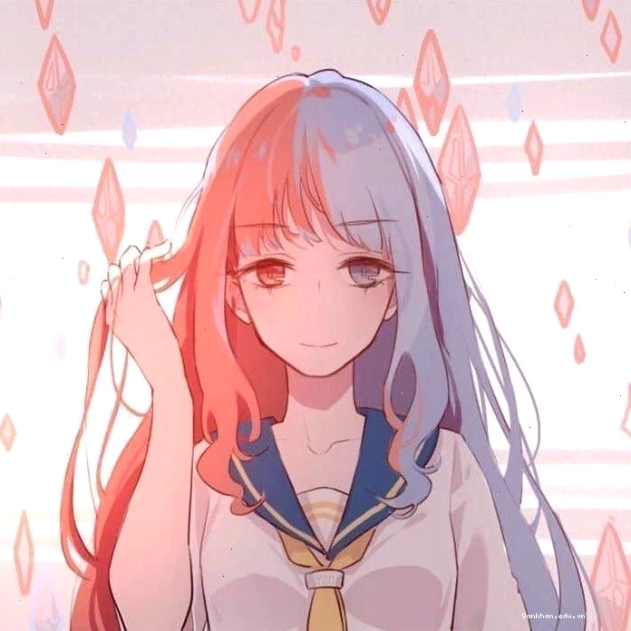 Avatar đôi cho 2 người nữ cute với hình ảnh Anime