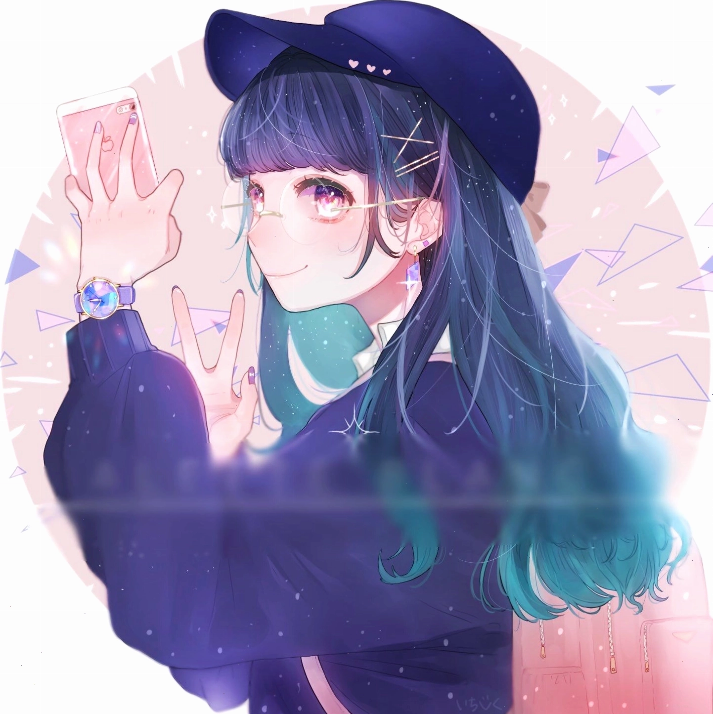 Avatar gái anime đen trắng đẹp và nghệ thuật
