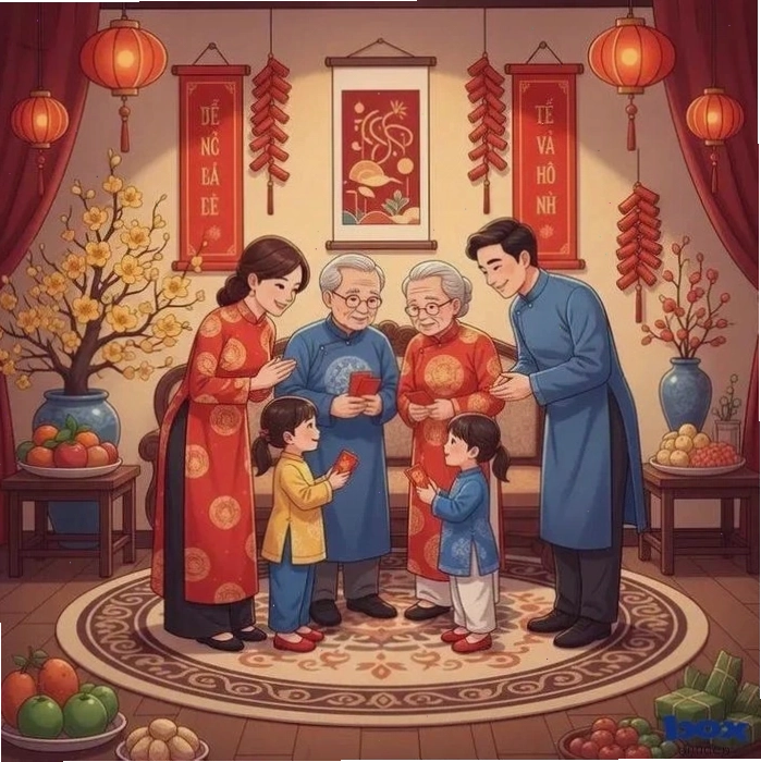 Avatar Tết phong cách Lofi nhẹ nhàng và tinh tế