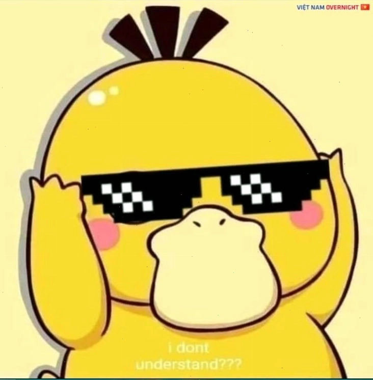 Avatar vịt vàng ngầu cá tính