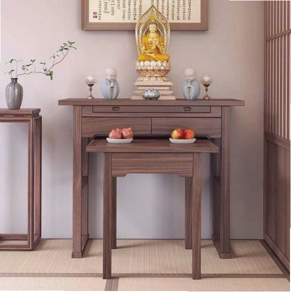 Bàn thờ gia tiên 3 cấp trang nghiêm